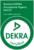 Logotyp Dekra - jednego z naszych osiągnieć